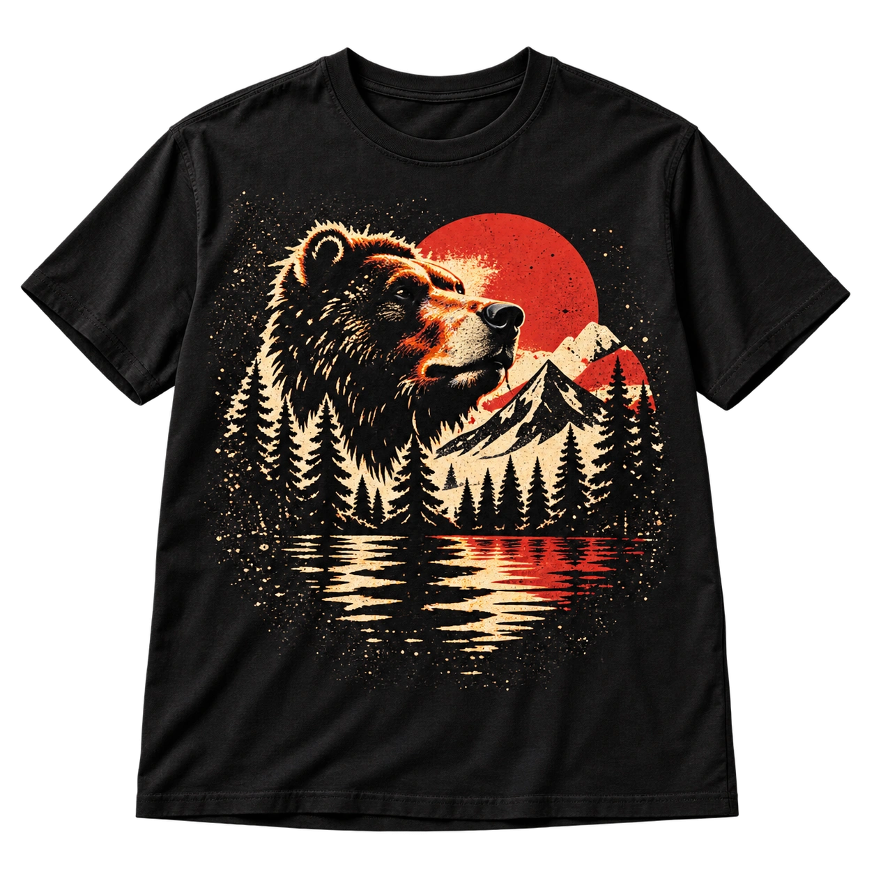 Bear Country graphic T-shirt